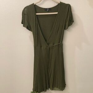 Lulus Green Dress small